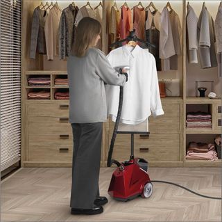 OFERTA PLANCHA VERTICAL A VAPOR 3.8L CON BASE