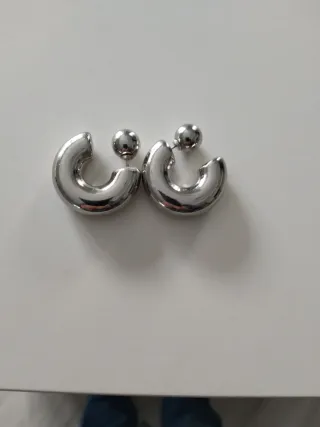 Pendientes Parfois plateados
