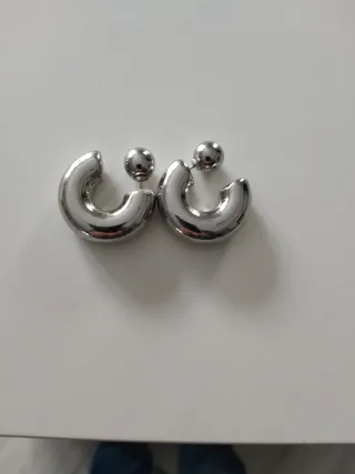 Pendientes Parfois plateados