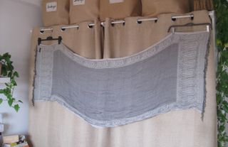 Gran pashmina gris
