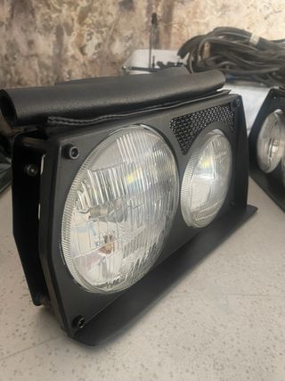 Faróis Lancia Delta HF Redondos