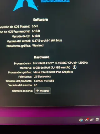 LG Gram 14 Gris/Plata