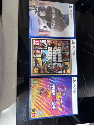 Juegos PS5: Session, GTA V, NBA 2K24