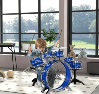 Batería infantil azul