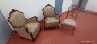 Conjunto de sillones y silla a juego