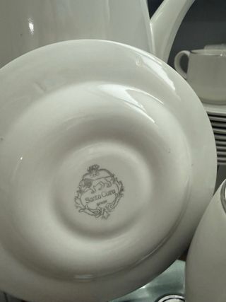 Juego de café porcelana Santa Clara 12 piezas