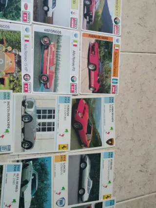 Fichas técnicas coches clásicos