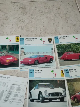 Fichas técnicas coches clásicos