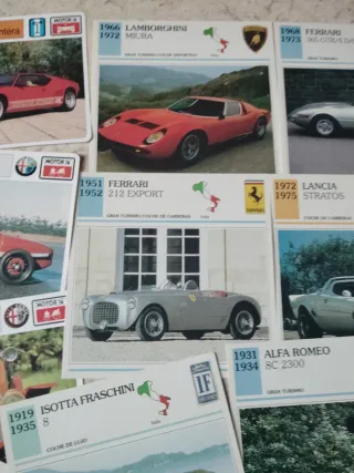 Fichas técnicas coches clásicos