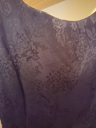 Vestido fiesta azul corto juvenil