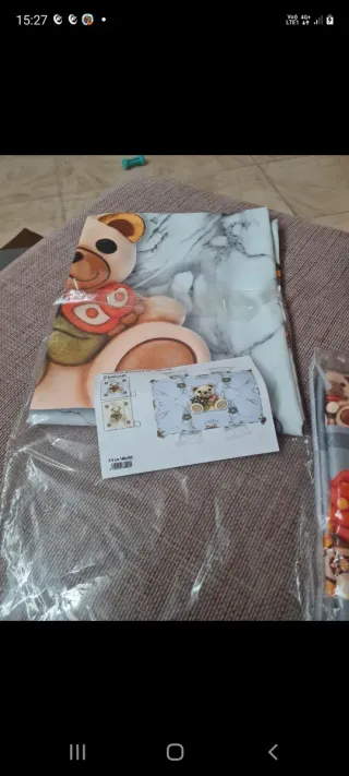 Tovaglia effetto marmorizzato simil Thun