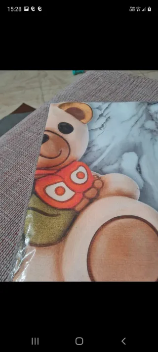 Tovaglia effetto marmorizzato simil Thun