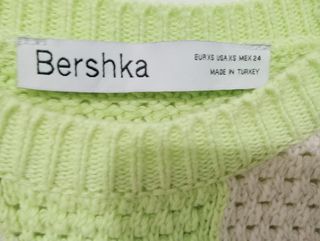 Chaleco Bershka pastel flores vintage talla única