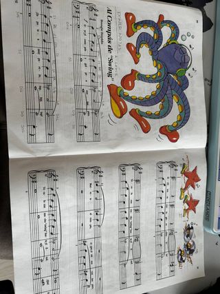 Libro Piano Básico de Bastien Nivel 1