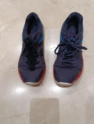 Zapatillas Fila niño azul y rojo