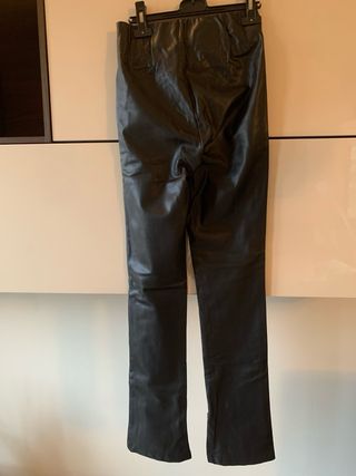 Pantaloni ecopelle Zara Tg XS