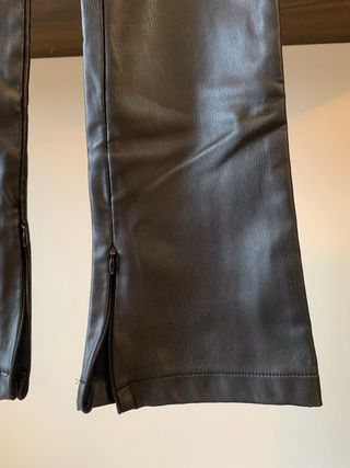 Pantaloni ecopelle Zara Tg XS