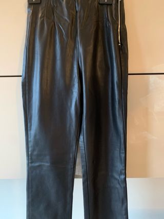 Pantaloni ecopelle Zara Tg XS