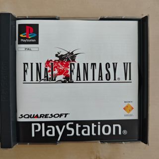 Final Fantasy VI PS1 Pal ES