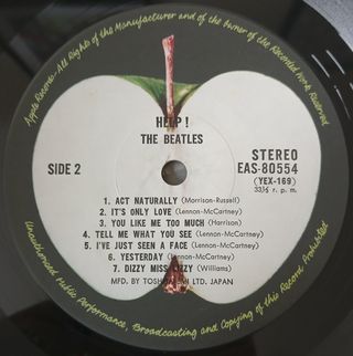 The Beatles = ザ・ビートルズ - Help! = 4人はアイドル (EMI 1965)