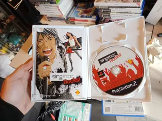 Lote 5 Juegos SingStar + Micrófonos PS2