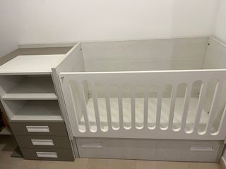 Cuna bebé convertible