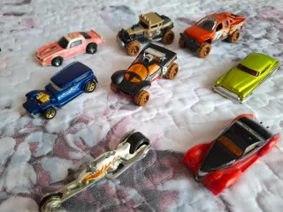 Lote 11 Coches Hot Wheels