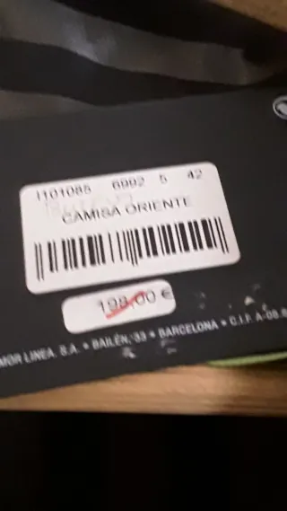 Casaca oriental rayas negro y gris