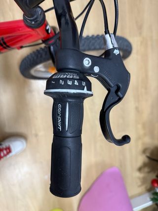 Bicicleta Infantil Roja B'Twin 20 pulgadas