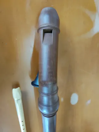 Flauta dulce bajo Huber Swiss