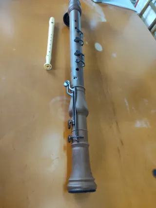 Flauta dulce bajo Huber Swiss