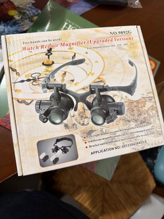 Lenti Ingrandimento LED Orologeria Professionali