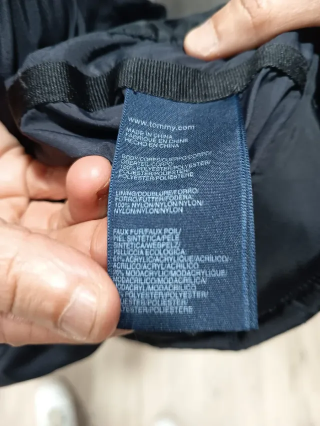 Plumífero Tommy Hilfiger Negro Talla XS