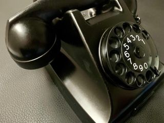 Teléfono antiguo , Ericsson Ruen , vintage ,1960