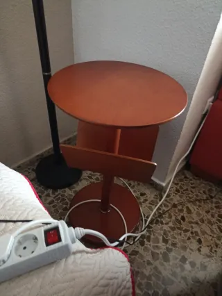 Mesa de centro madera y cristal