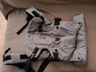 Mochila Portabebés Gris