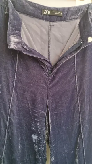 Zara | Pantalón Terciopelo | T S