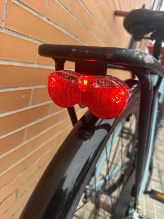 Bicicleta Holandesa Cortina Azul