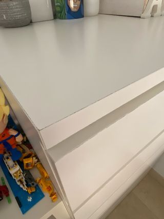 Cómoda MALM IKEA Blanca 8 cajones 80x123cm