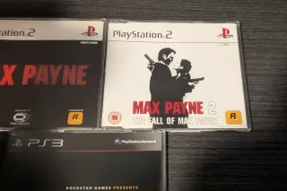 Colección Max Payne Promo / Prensa PS2 - PS3