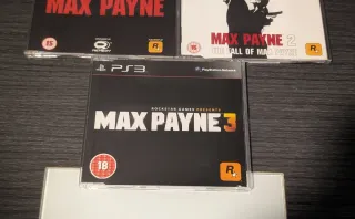 Colección Max Payne Promo / Prensa PS2 - PS3