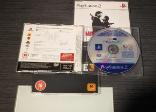 Colección Max Payne Promo / Prensa PS2 - PS3