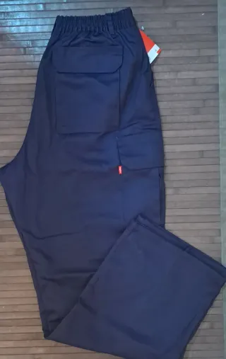 Pantalón de trabajo Velilla multibolsillos azul