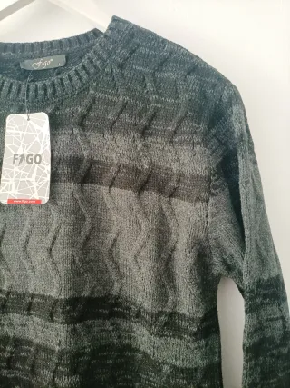 Jersey de hombre jaspeado