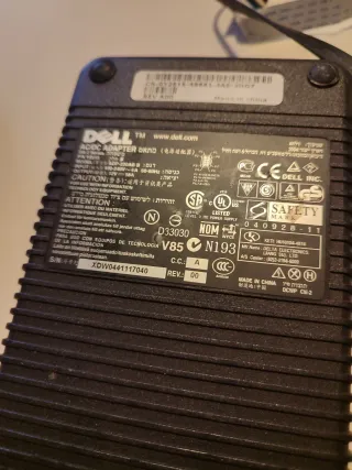 Base y adaptador corriente Dell GPU Externa E-GPU