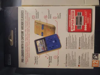 Super Pocket Capcom Edition Azul/Amarillo