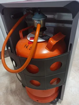 Estufa de gas Llama Azul