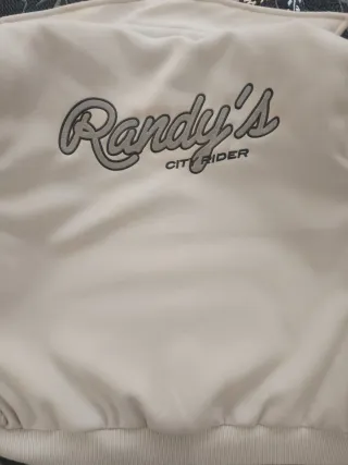 Chaqueta Bershka juvenil blanca