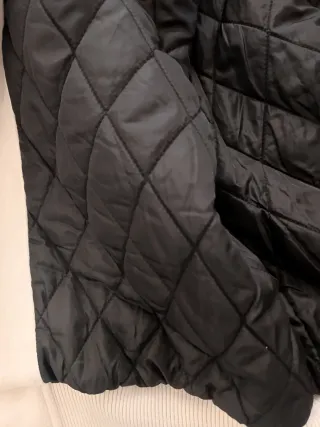 Chaqueta Bershka juvenil blanca