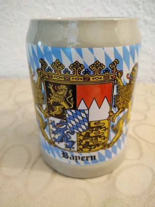 Jarra cerveza cerámica Bayern Una 18€ Dos 35€